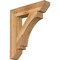 Ekena Millwork Imperial Slat Rough Sawn Bracket, Western Red Cedar, 6"W x 30"D x 34"H BKT06X30X34IMP06RWR - alternate 1